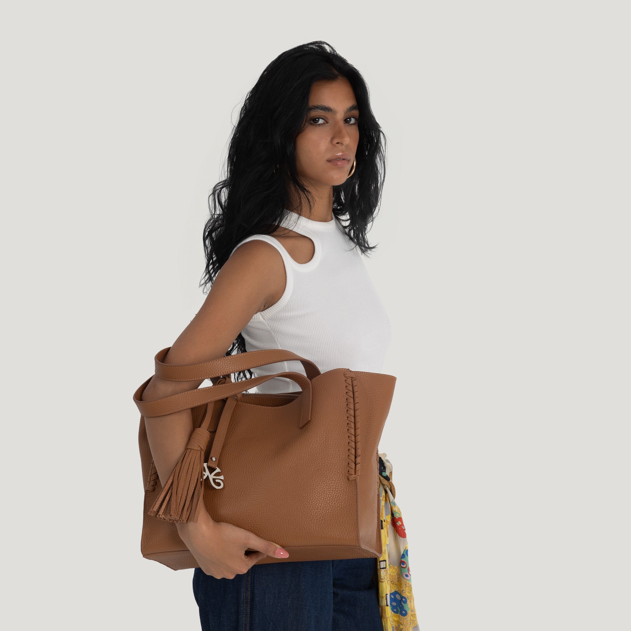 Dafayer Leather Handbag