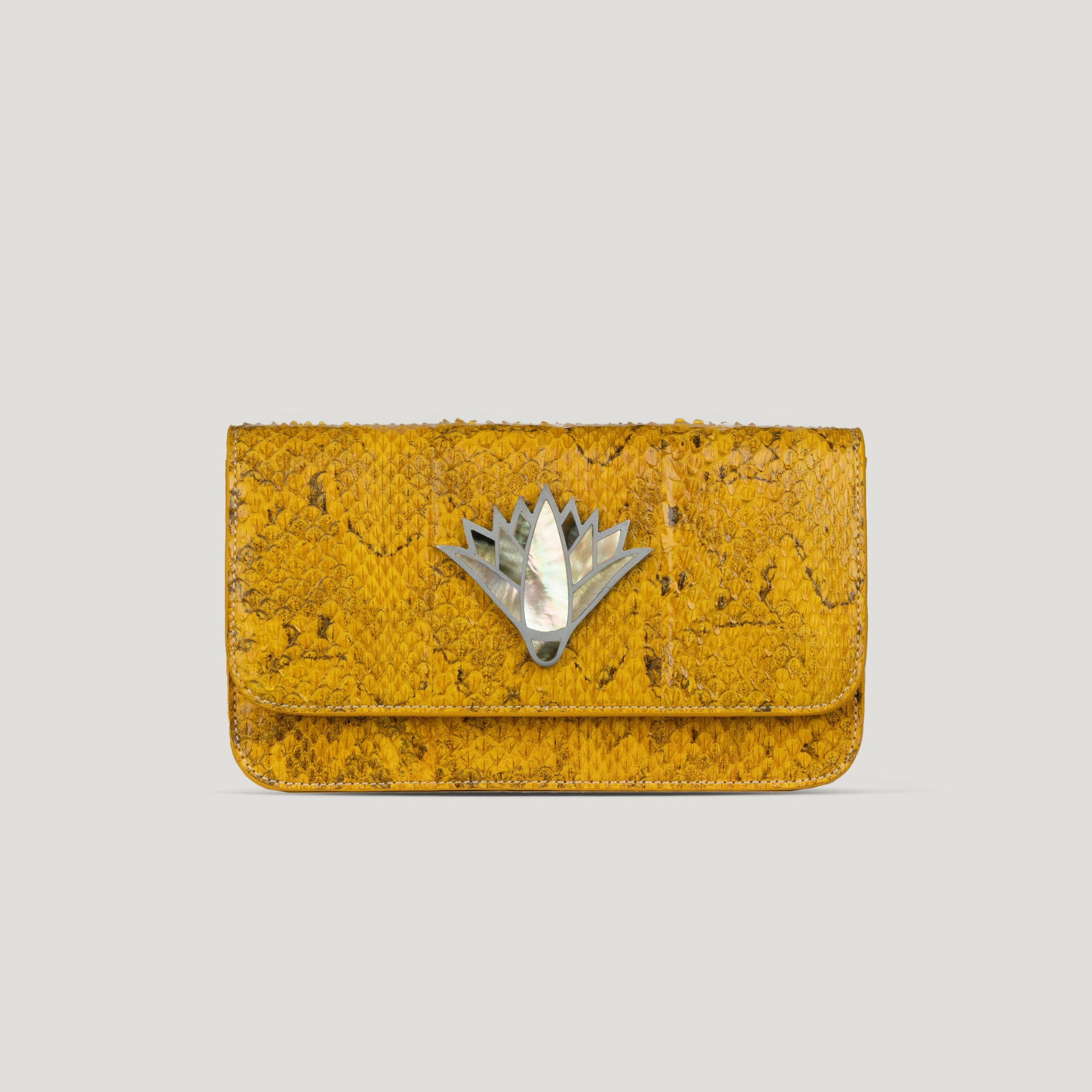 Signature Lotus in Snakeskin