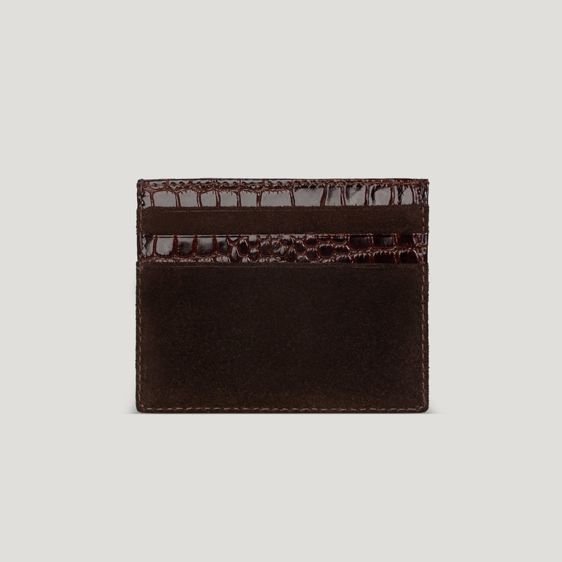 Nuniz Cardholder in Suede