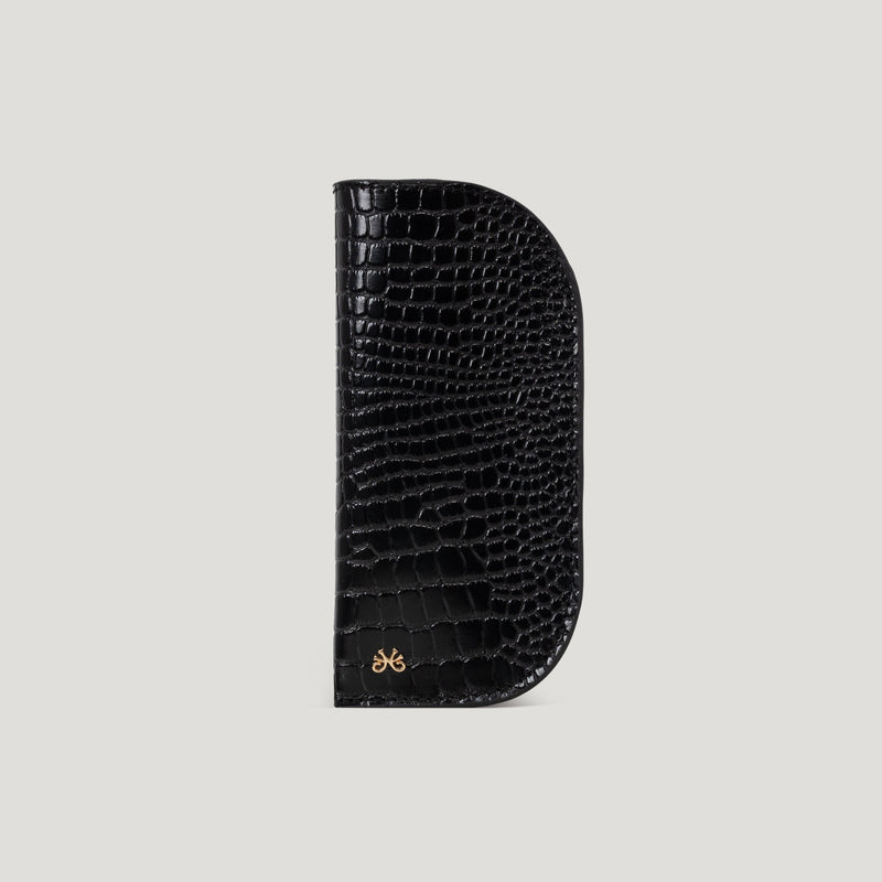 Glasses Case in Crocodile