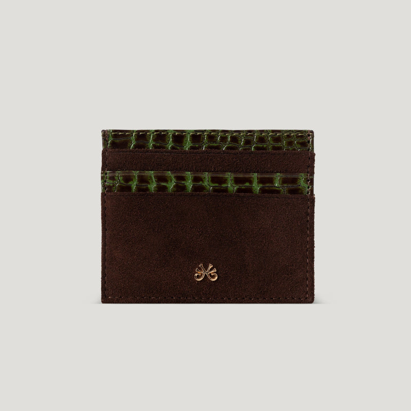 Nuniz Cardholder in Suede
