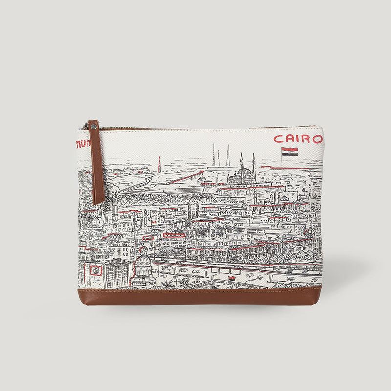 leather pouch bag cairo nuniz